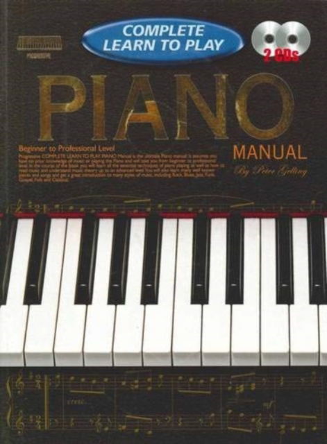 Cover for Peter Gelling · Progressive Complete Learn To Play Piano Manual: With Poster (Book) [Wyd (PT edition] (2004)