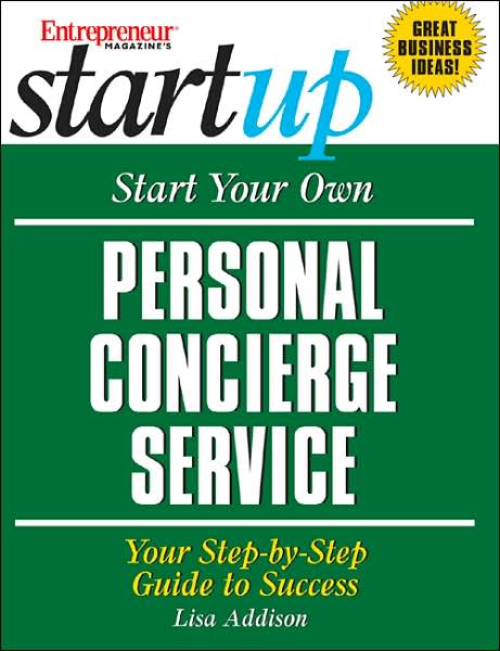 Cover for Entrepreneur Press · Start Your Own Personal Concierge Business (Paperback Book) (2003)