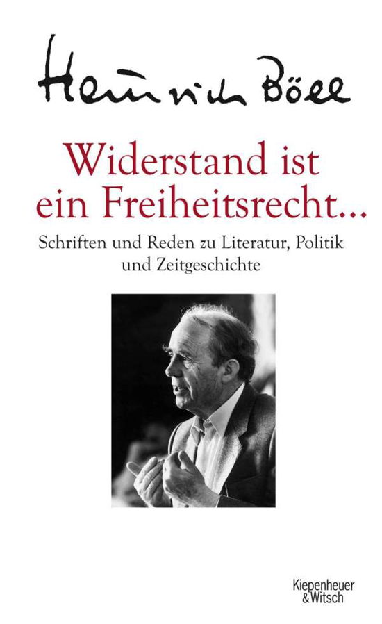 Cover for Böll · Widerstand ist ein Freiheitsrecht (Book)