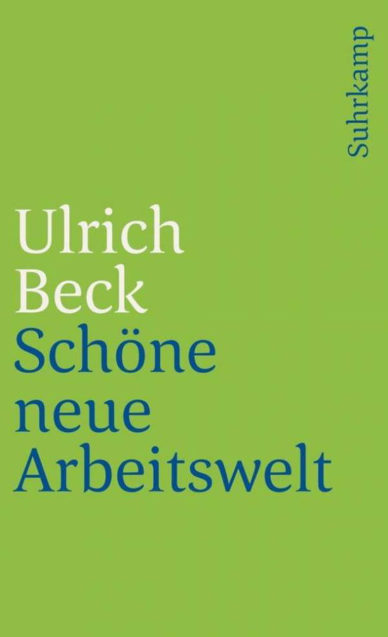 Cover for Ulrich Beck · Suhrk.tb 3871 Beckt.sch.neue Arbeitsw. (Book)