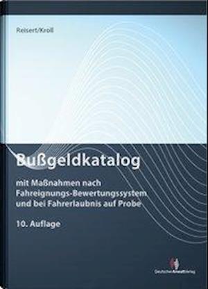 Cover for Reisert · Bußgeldkatalog (Book)