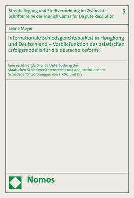 Cover for Meyer · Internationale Schiedsgerichtsbar (Book) (2020)
