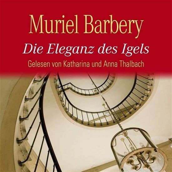 Cover for Audiobook · Die Eleganz Des Igels (Hörbuch (CD)) (2020)