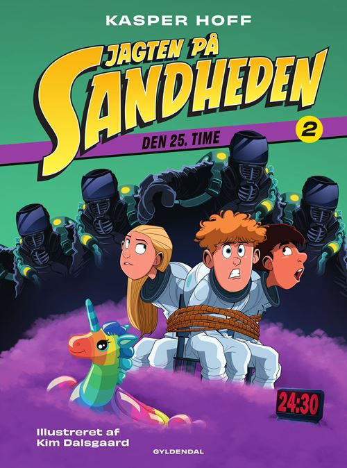 Cover for Kasper Hoff · Jagten på sandheden: Jagten på sandheden 2 - Den 25. time (Bound Book) [1. Painos] (2022)