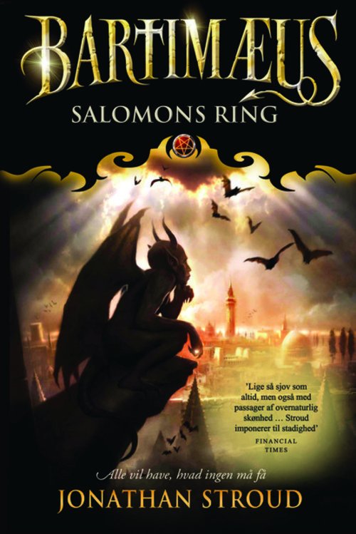 Cover for Jonathan Stroud · Bartimæus-trilogien 0 (4) - Salomons ring (Sewn Spine Book) [2. wydanie] (2013)