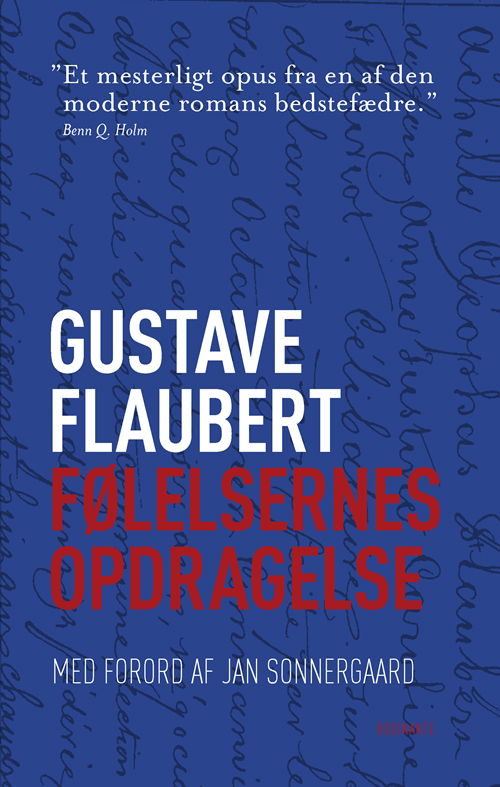 Cover for Gustave Flaubert · Følelsernes opdragelse (Sewn Spine Book) [2e uitgave] (2010)