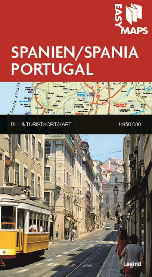 Cover for Legind A/S · Easy Maps - Lande og regioner: Easy Maps - Spanien og Portugal (Map) [1st edition] (2015)