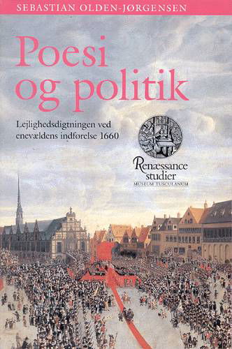 Cover for Sebastian Olden-Jørgensen · Renæssancestudier, 8: Poesi og politik (Sewn Spine Book) [1º edição] (1996)