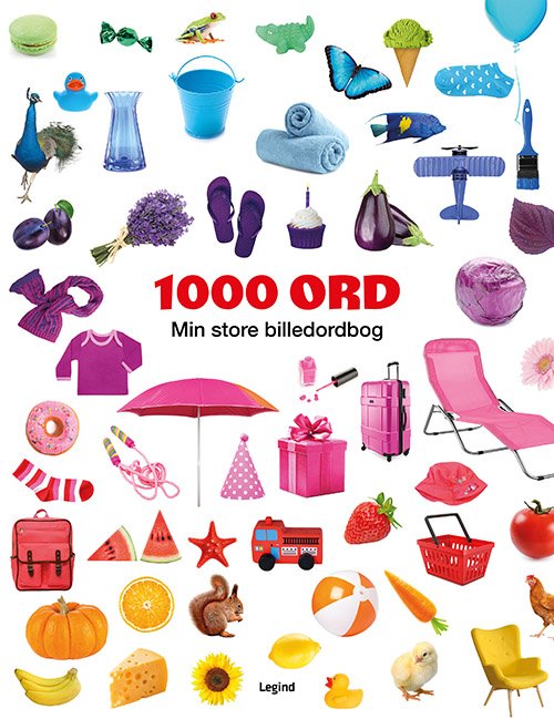 Cover for Jean-Francois Bolland · 1000 ord - Min store billedordbog (Gebundesens Buch) [1. Ausgabe] (2022)