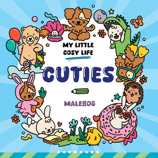 Cover for Cozy Coloring: Malebog: Cuties - Cozy Coloring (Paperback Bog) [1. udgave] (2025)