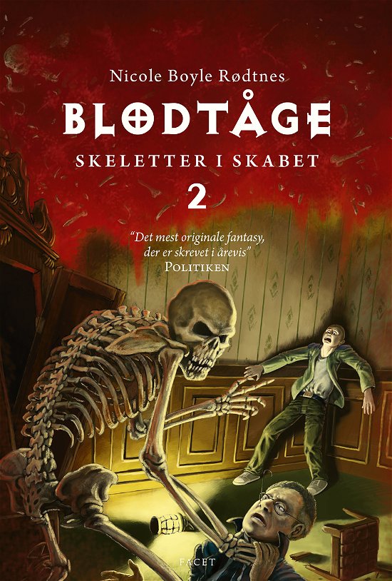 Cover for Nicole Boyle Rødtnes · Skeletter i skabet: Blodtåge (Gebundenes Buch) [2. Ausgabe] (2020)