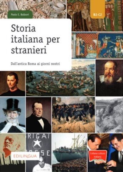 Cover for Paolo E Balboni · Collana cultura italiana: Storia italiana per stranieri. Libro (Paperback Book) (2019)