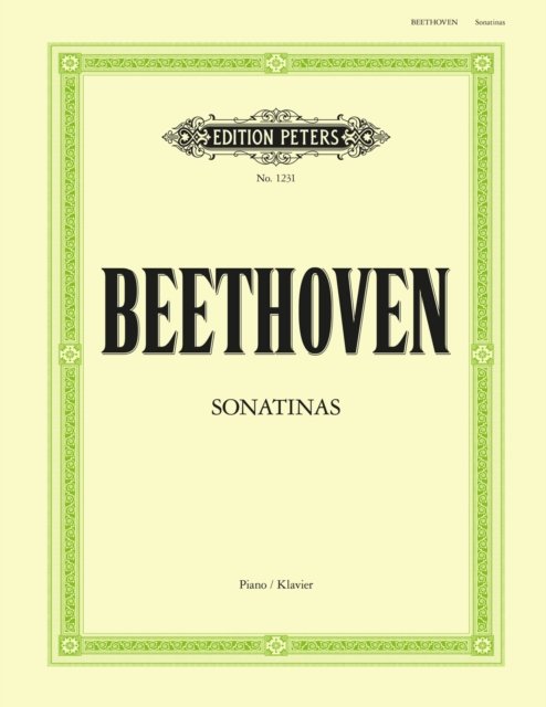 Cover for 6 Sonatinas (Sheet music) (2001)
