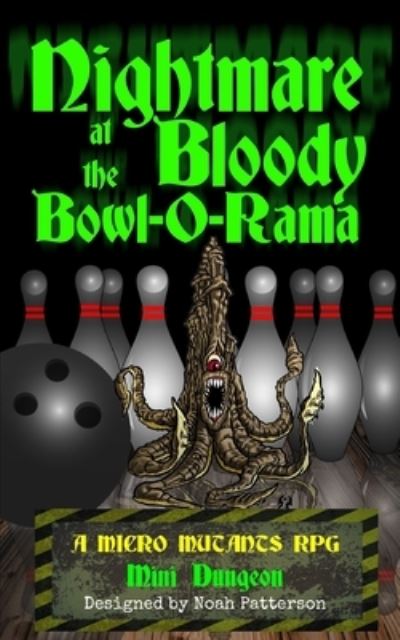 Cover for Luigi Castellani · Nightmare at the Bloody Bowl-O-Rama (Paperback Book) (2020)