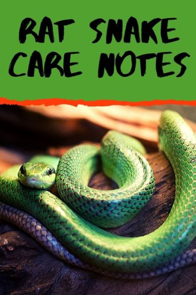 Cover for Petcraze Books · Rat Snake Care Notes (Paperback Book) (2020)