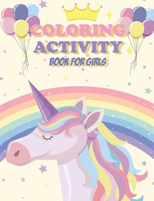 Cover for Annett Hill · Coloring Activity Book For Girls (Taschenbuch) (2020)