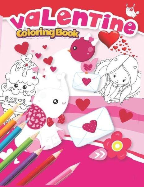Valentine Coloring book - Ikram Tansh - Bøger - Independently Published - 9798700644716 - 26. januar 2021