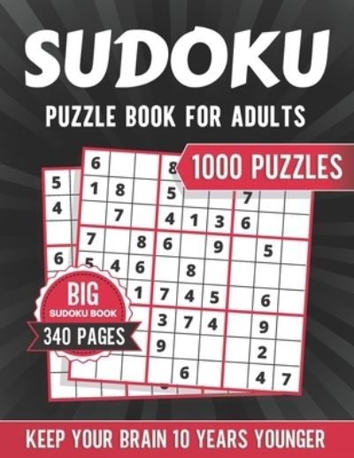 Cover for Gen Qi · Sudoku Puzzle Book For Adults (Pocketbok) (2021)