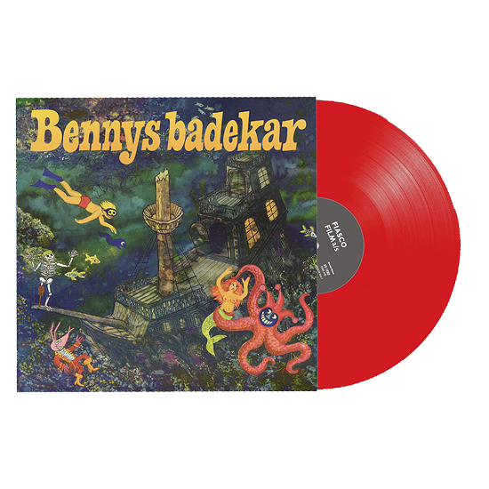 Cover for Bennys Badekar (LP) [Limited Badebukserød Vinyl edition] (2023)