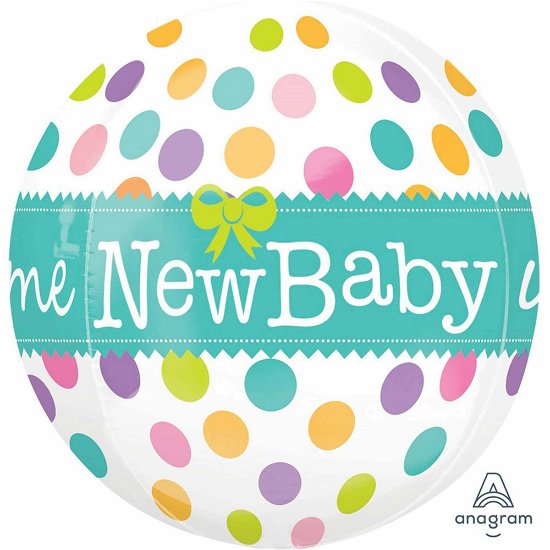 Palloncino Mylar "Welcome New Baby" (MERCH)
