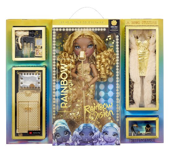 Cover for MGA Entertainment · Rainbow High Pop - Gold Meline Luxe (Legetøj)