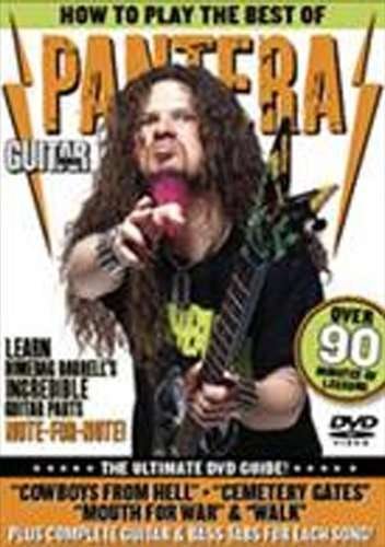 Cover for Guitar World: How to Play the Best of Pantera · Guitar World How To Play The Best Of (DVD) (2009)