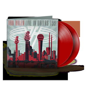 Cover for Van Halen · Live In Dallas 1991 (2lp Red Vinyl) (LP) [Black Friday 2024 edition] (2024)