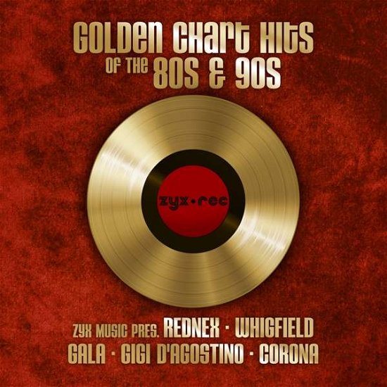 Cover for Golden Chart Hits Of The 80s &amp; 90s (LP) (2019)