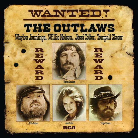 Cover for Waylon Jennings, Willie Nelson, Jessi Colter, Tomp · Wanted! the Outlaws (LP) (2024)