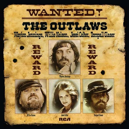 Cover for Jennings, Waylon &amp; Willie Nelson · Wanted! The Outlaws (LP) (2024)