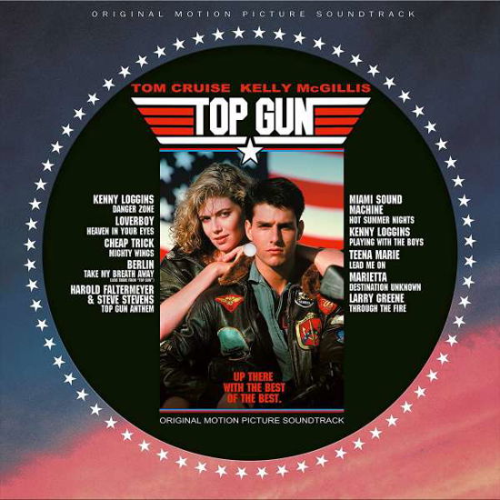 Cover for OST  Top Gun 1LPPicture Disc · Top Gun - Original Soundtrack (LP) [Picture Disc edition] (2020)