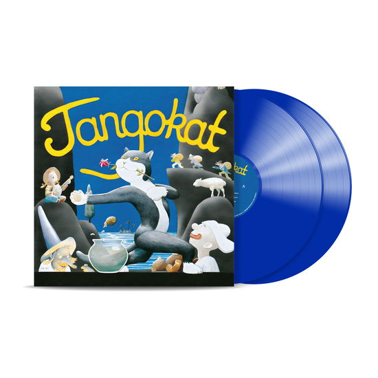 Cover for Åh Abe · Tangokat (LP) [Blå Vinyl edition] (2024)