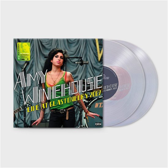 Cover for Amy Winehouse · Live At Glastonbury 2007(Clear Vinyl 2LPs) Limited Edition (LP) [Limited edition] (2022)