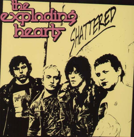 Cover for Exploding Hearts · Shattered (LP) (2016)