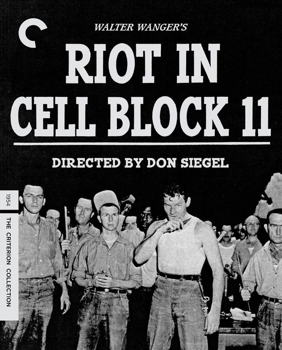 Cover for Criterion Collection · Riot in Cell Block 11 (Blu-Ray) (2024)