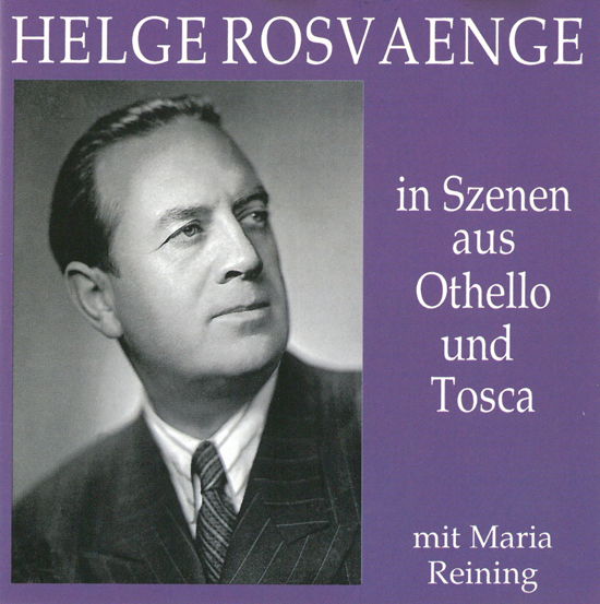 Cover for Puccini &amp; Verdi · Helge Rosvaenge in Sz. Au (CD) (1997)