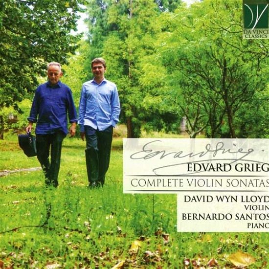 Cover for Lloyd, David Wyn / Bernardo Santos · Grieg Complete Violine Sonatas (CD) (2021)