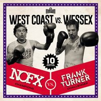 Cover for Nofx / Frank Turner · West Coast Vs Wessex (LP) (2020)