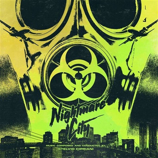 Cover for Stelvio Cipriani · Nightmare City (LP) [Green Acid Vinyl Sp.ltd. edition] (2021)