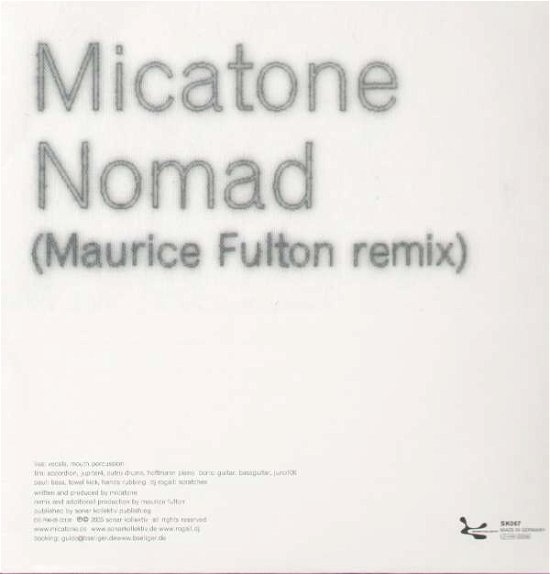 Cover for Micatone (LP) (2005)