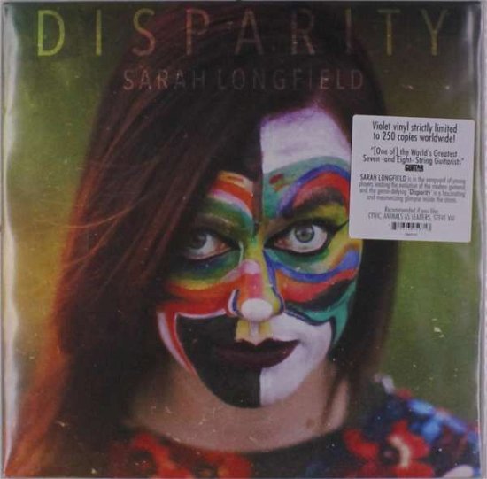 Cover for Sarah Longfield · Disparity (Violet Vinyl) (LP) [Coloured, Limited edition] (2018)
