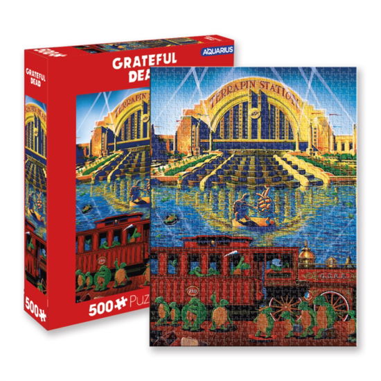 Grateful Dead 500 Piece Jigsaw Puzzle - Grateful Dead - Lautapelit - AQUARIUS - 0840391152717 - 