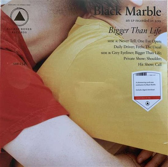 Cover for Black Marble · Bigger Than Life (LP) [Coloured edition] (2019)