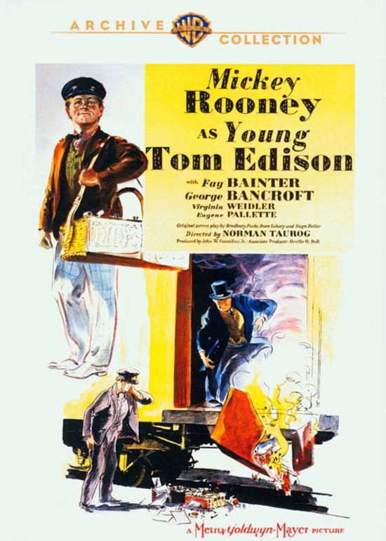 Cover for Young Tom Edison (DVD) (2009)