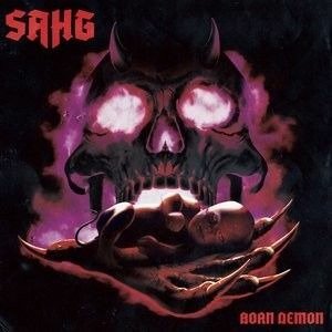 Cover for Sahg · Born Demon (Ltd. Gtf. Violett/ Red Splatter Vinyl) (LP) (2022)