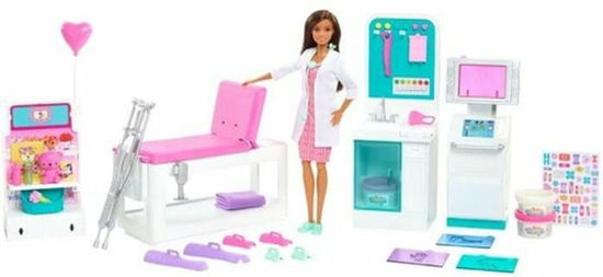 Mattel - Barbie Speelset Dokter - Mattel - Produtos - Barbie - 0887961918717 - 19 de julho de 2021