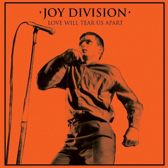 Cover for Joy Division · Love Will Tear Us Apart - Orange / Black Splatter (LP) (2023)
