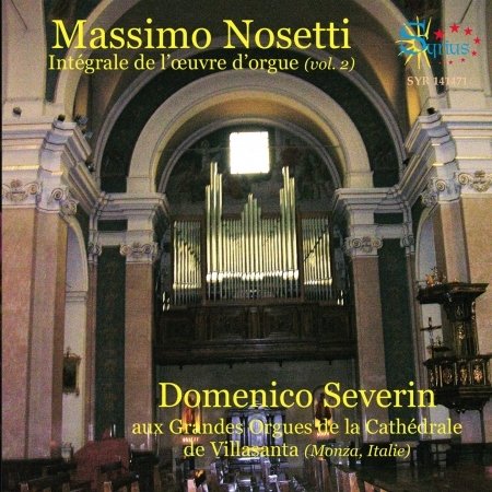 Cover for Nosetti / Severin,domenico · Complete Organ Works 2 (CD) (2016)