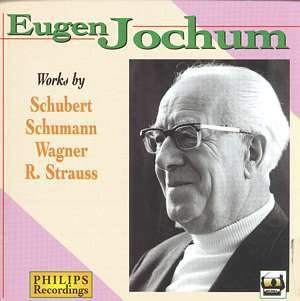Cover for Eugen Jochum · Schubert, Schumann, Wagner (CD) (2005)