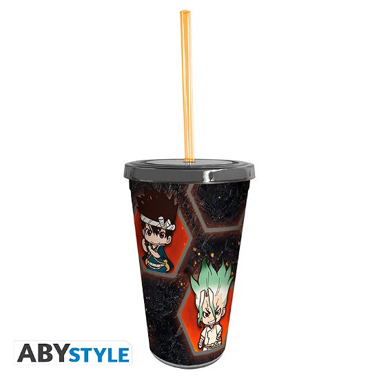 Cover for Reisebecher · DR STONE - Tumbler with straw - 470ml - SD Group (Toys) (2019)